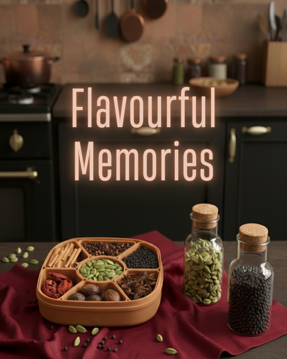 7 in 1 Spices Box - Spice Square Premium Masala Box