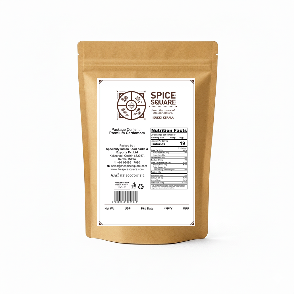 7mm Large Cardamom इलायची - Spice Square Premium Quality