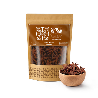 Star Anise चक्र फूल - Spice Square Premium Quality