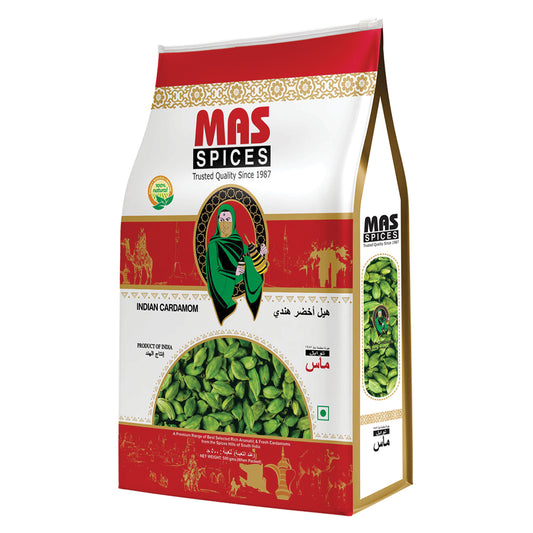 MAS Cardamom 7mm Large इलायची - Premium with Aroma Lock